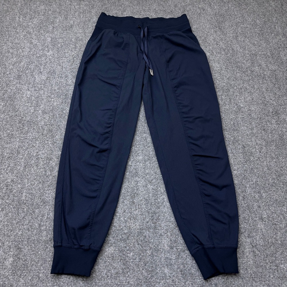 lululemon Dance Studio Mid-Rise Jogger Womens 6 True Navy Lightweight Drawstring